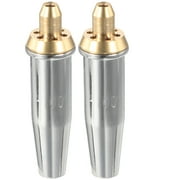 Zonh 10pcs Heavy Duty Copper Propane Cutting Torch Tips
